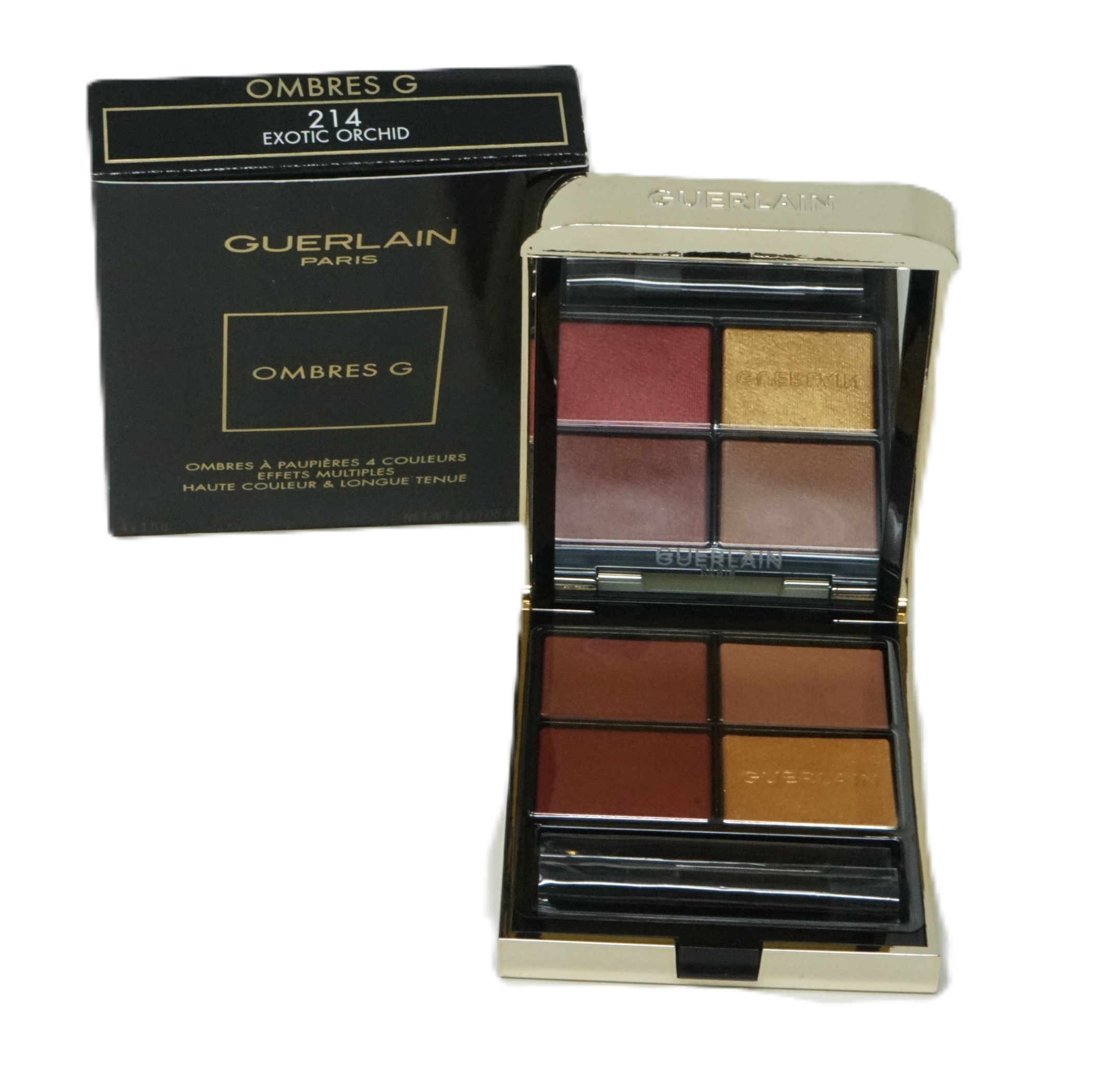 Guerlain Ombres G Lidschatten Multi-Effect 4x1,5g Exotic Orchid 214