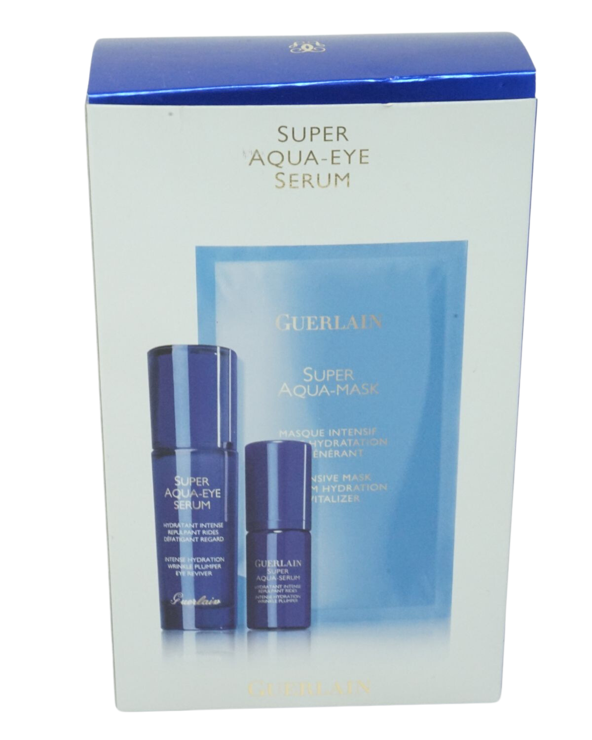 Guerlain Super Aqua Eye Serum Eye Reviver 15ml + Face Serum 5ml