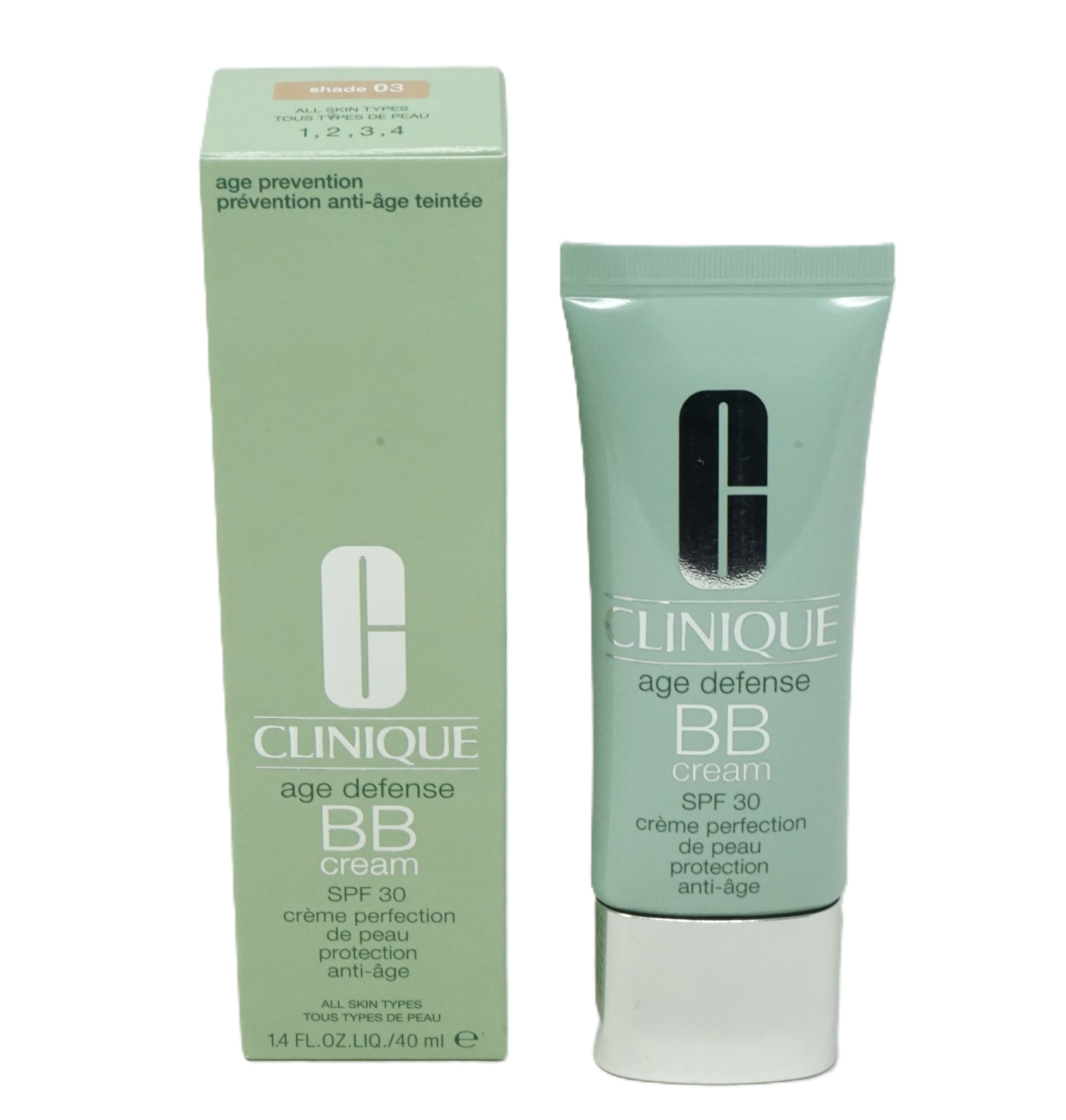 Clinique age defense BB Cream SPF 30 shade 03 all skin types 40ml Clinique age defense BB Cream SPF 30 shade 03 all skin types 40ml