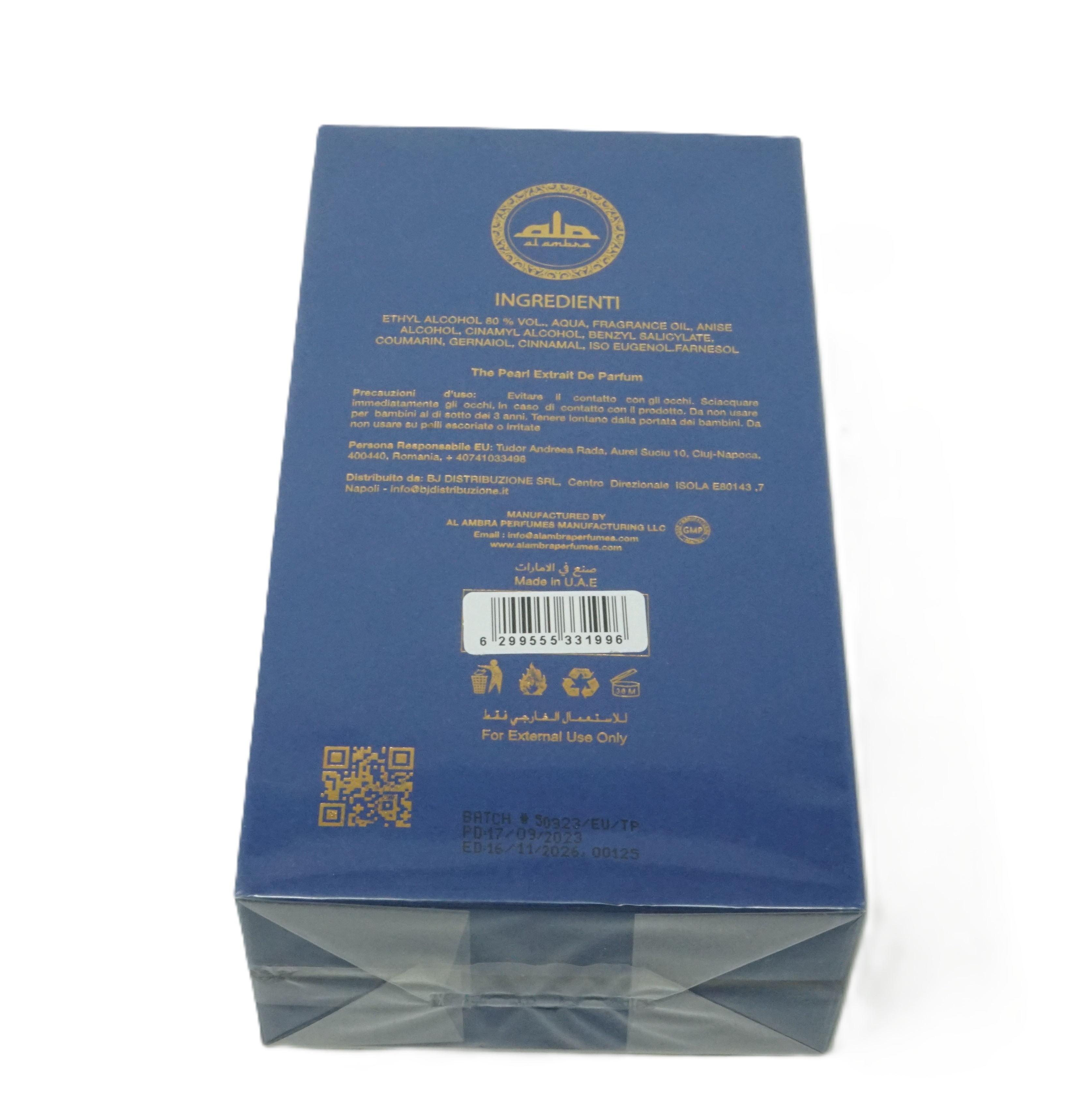 Al Ambra Perfumes The Pearl Extrait de Parfum 50ml