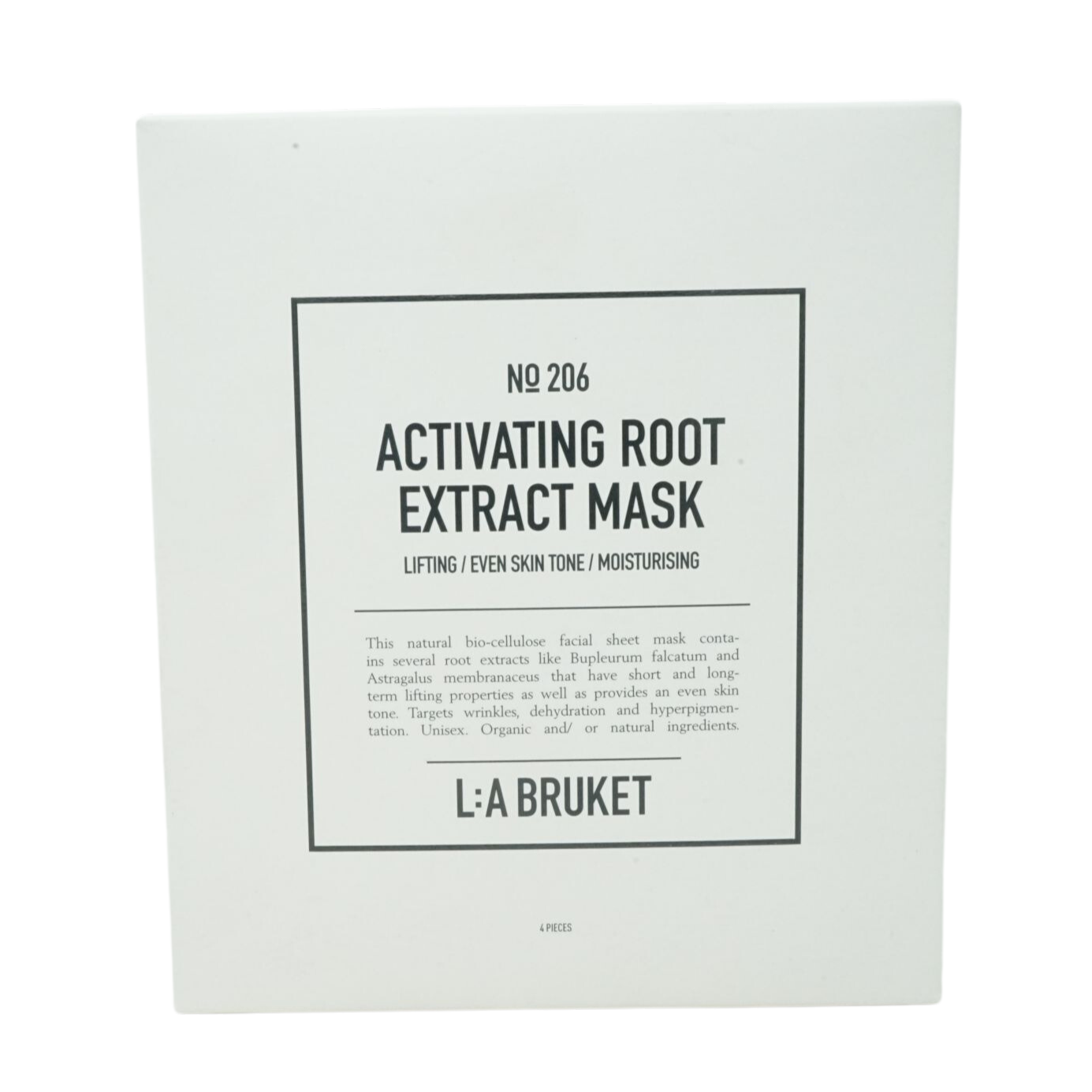 La Bruket No 206 Activating Root Gesichtsmaske 4 Stück