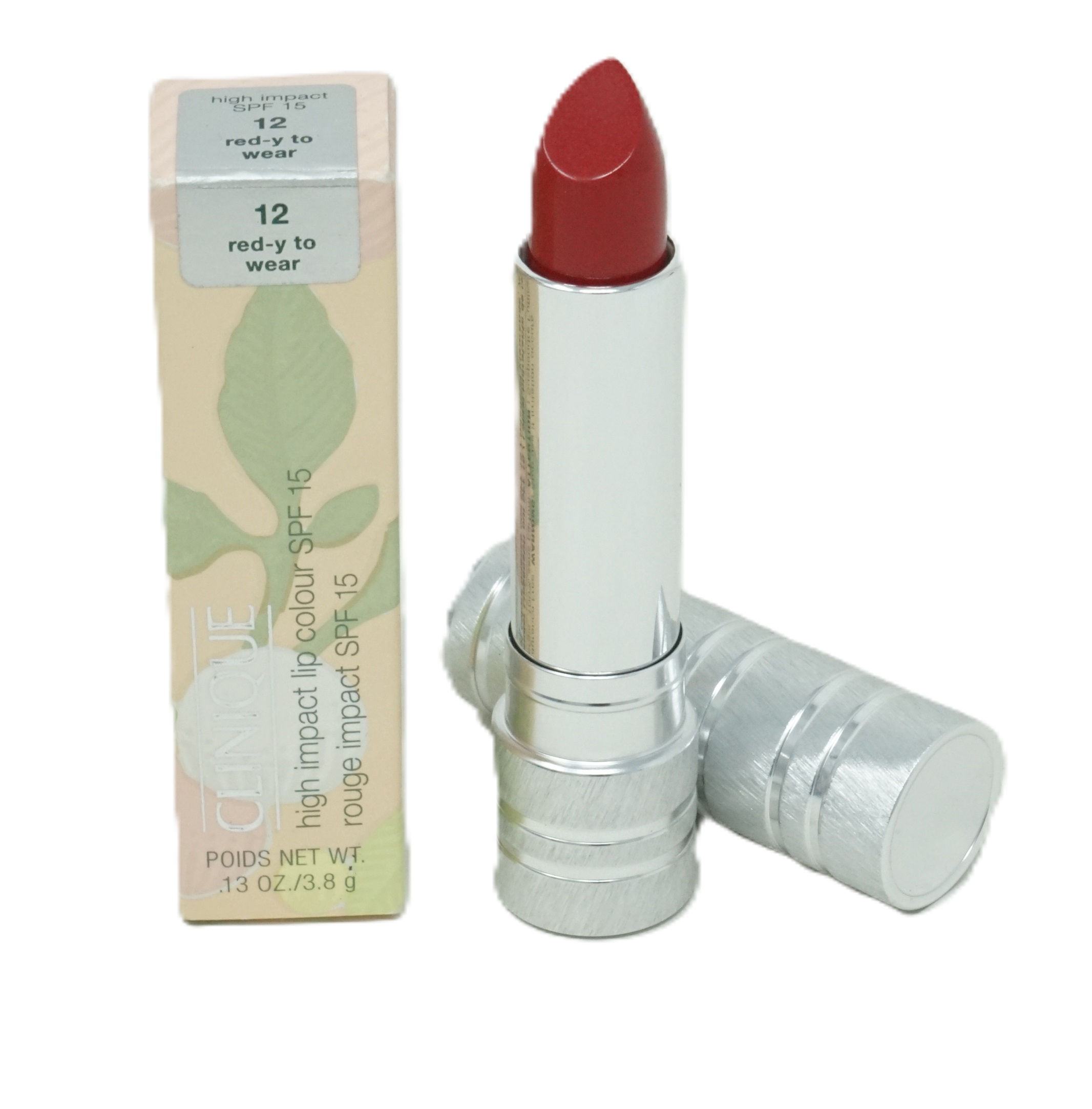 Clinique high impact SPF 15  lip colour  12 red-y to wear 3,8g