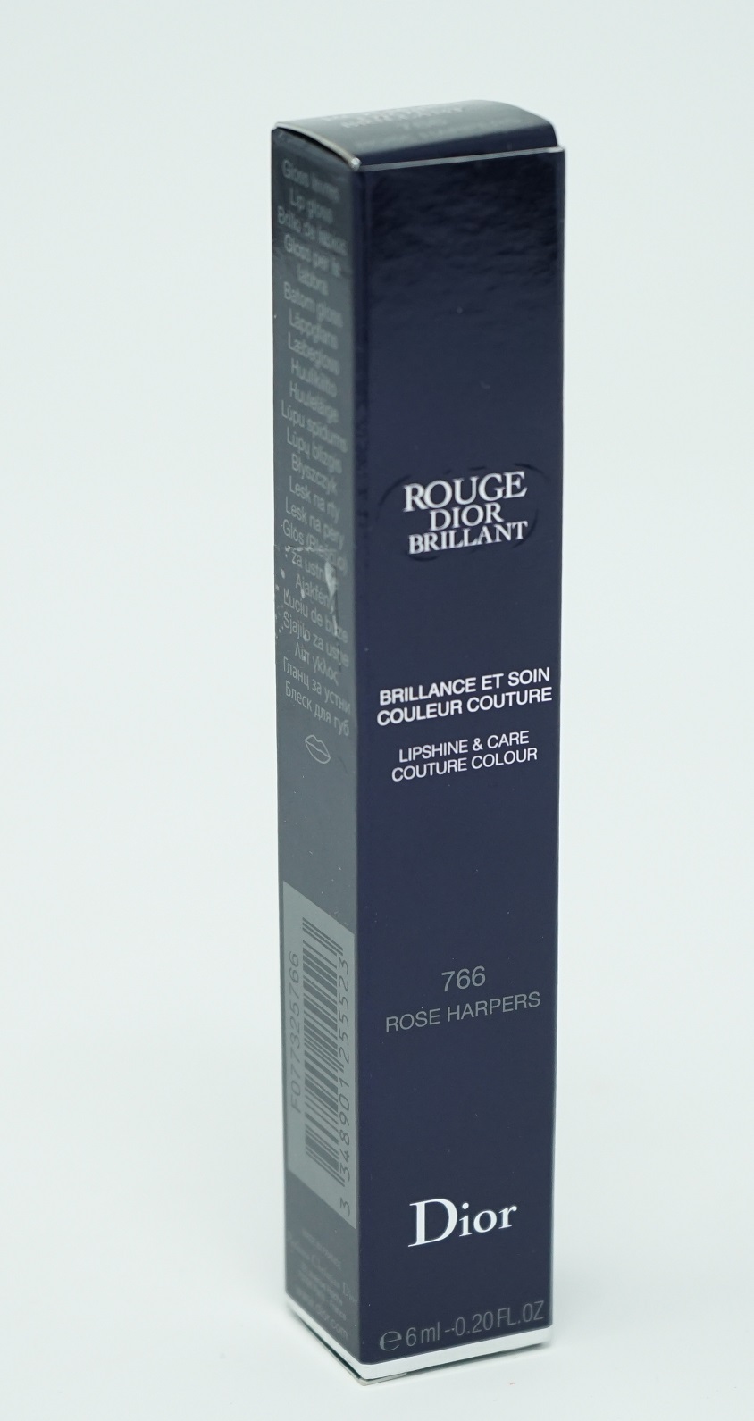 Dior Rouge Brillant  lipgloss Lipshine & Care 766 Rose Harpers