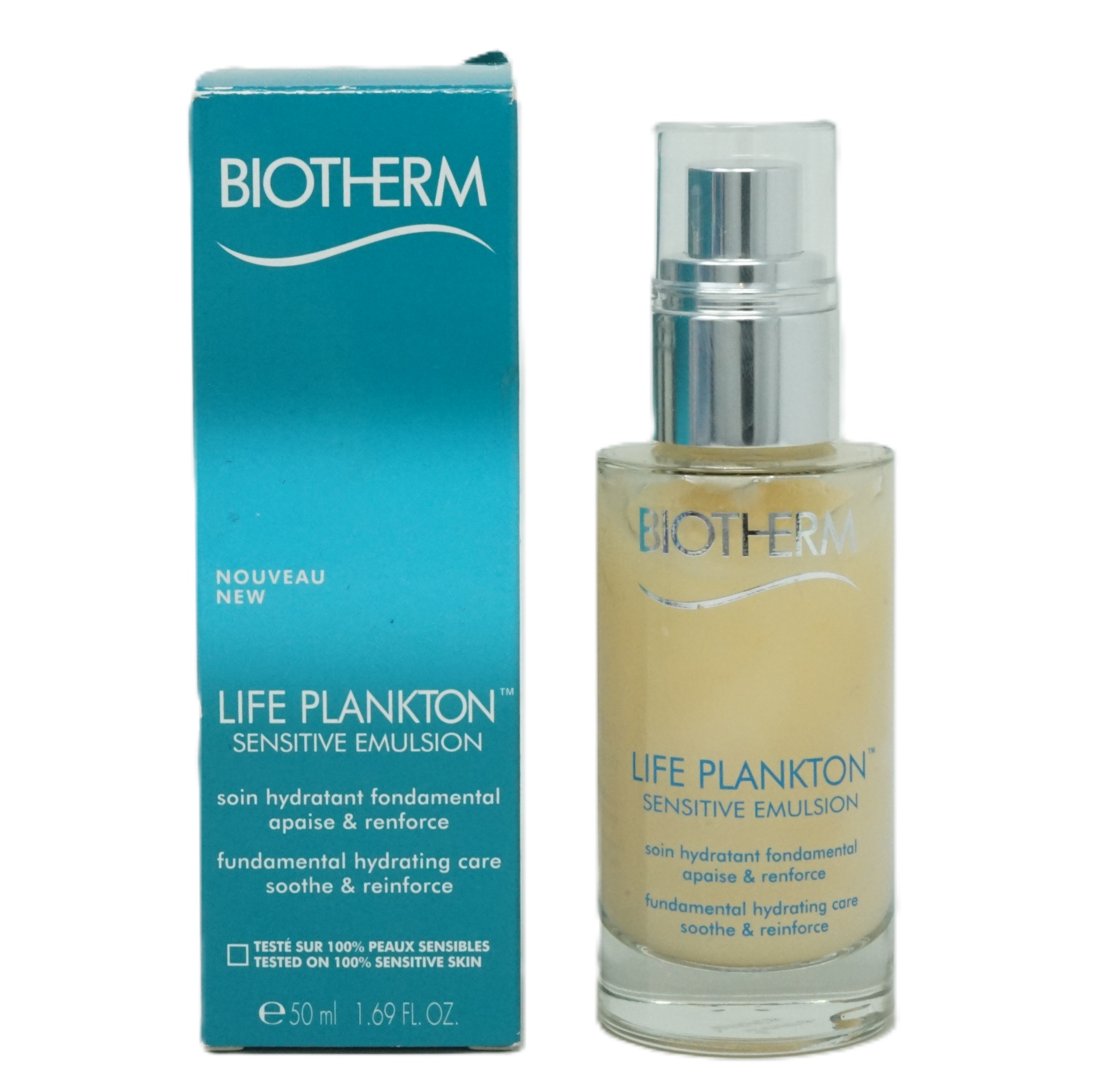 Biotherm Life Plankton sensitive emulsion fundamental hydrating care soothe & reinforce 50ml