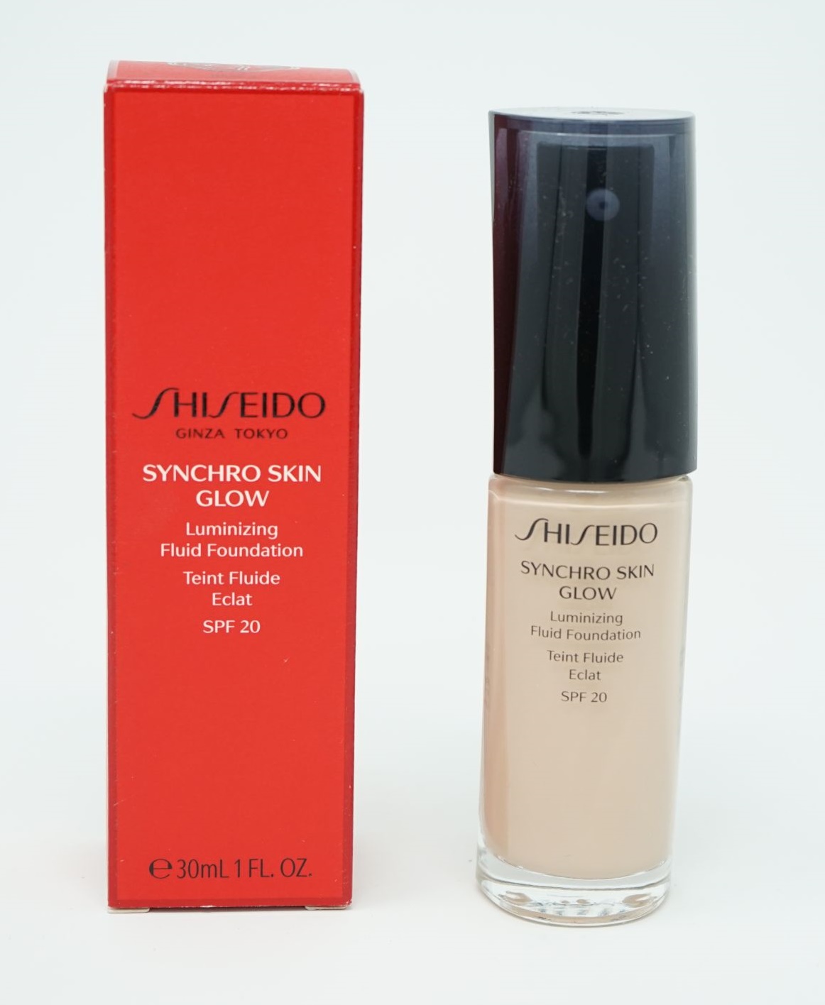 Shiseido Ginza Tokyo Sychro Skin Lasting Foundation SPF20  Rose 2