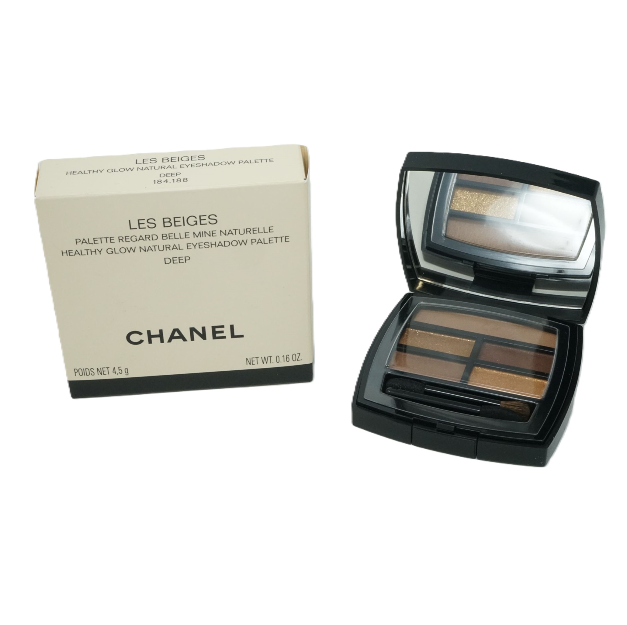 Chanel Les Beiges Glow Natural Eyeshadow Palette Lidschatten Deep 4,5g