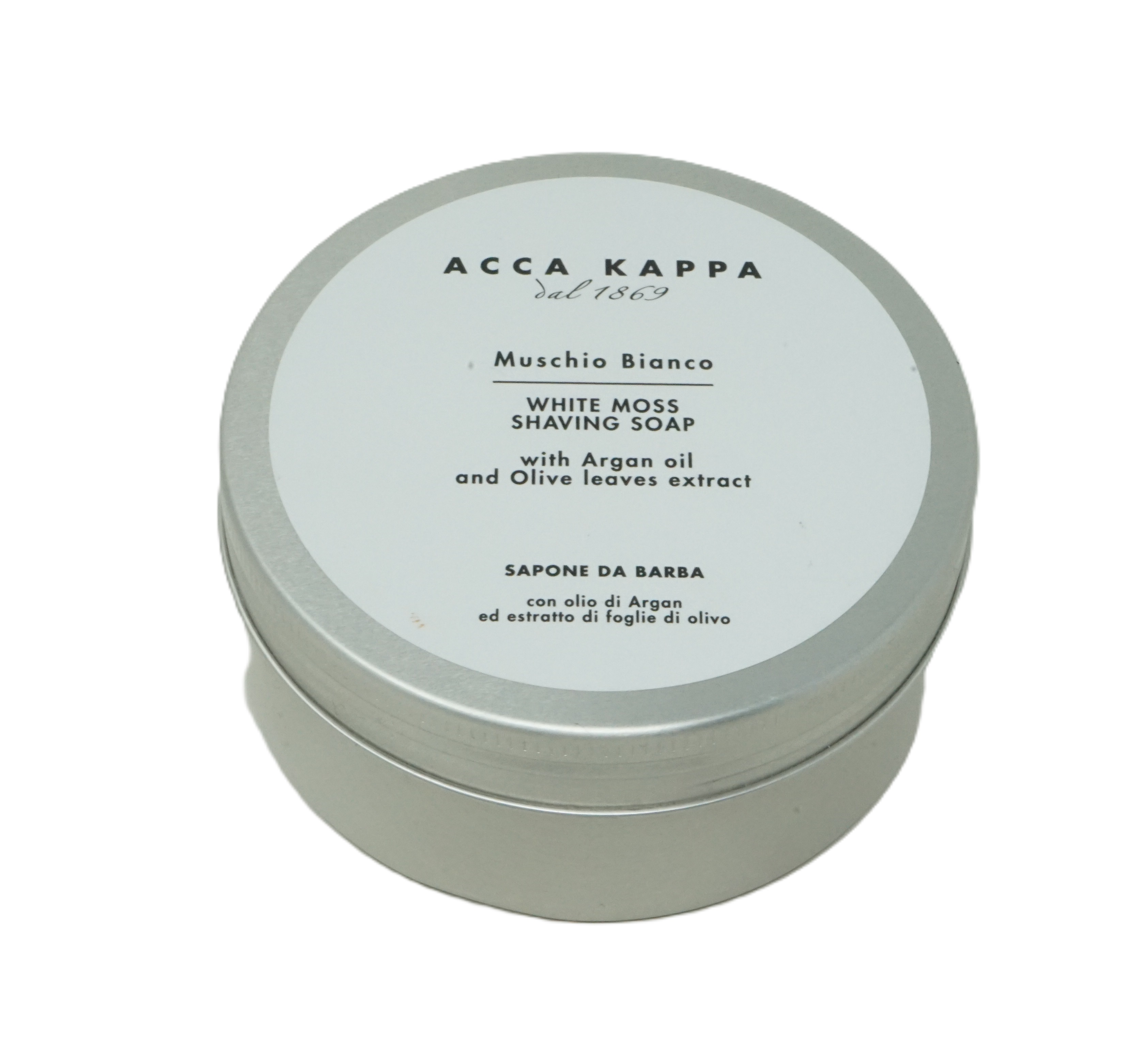 Acca Kappa Muschio Bianco White Moss Shaving Soap 250ml