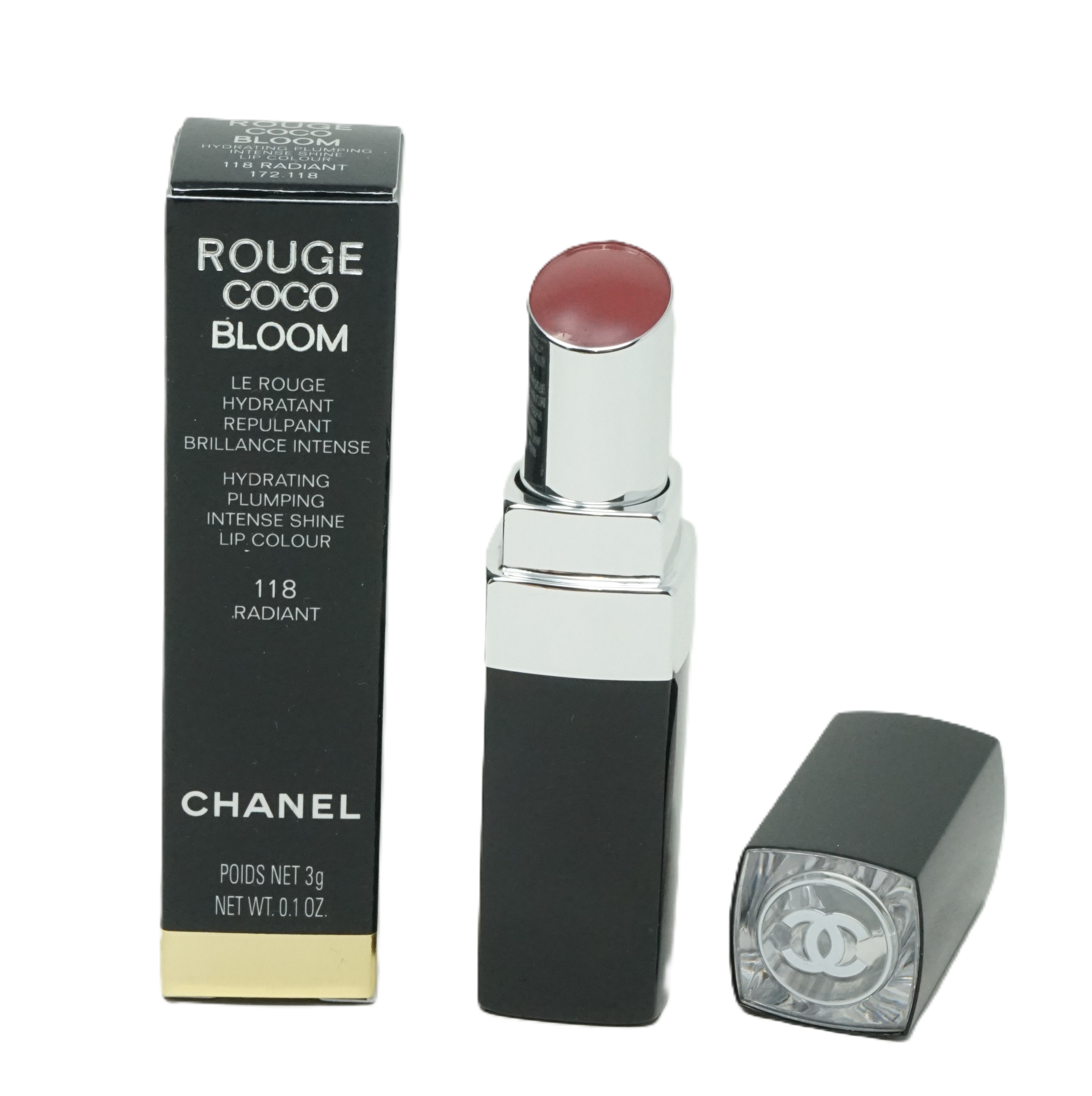 Chanel Rouge Coco Bloom Lippenstift 118 Radiant 3g
