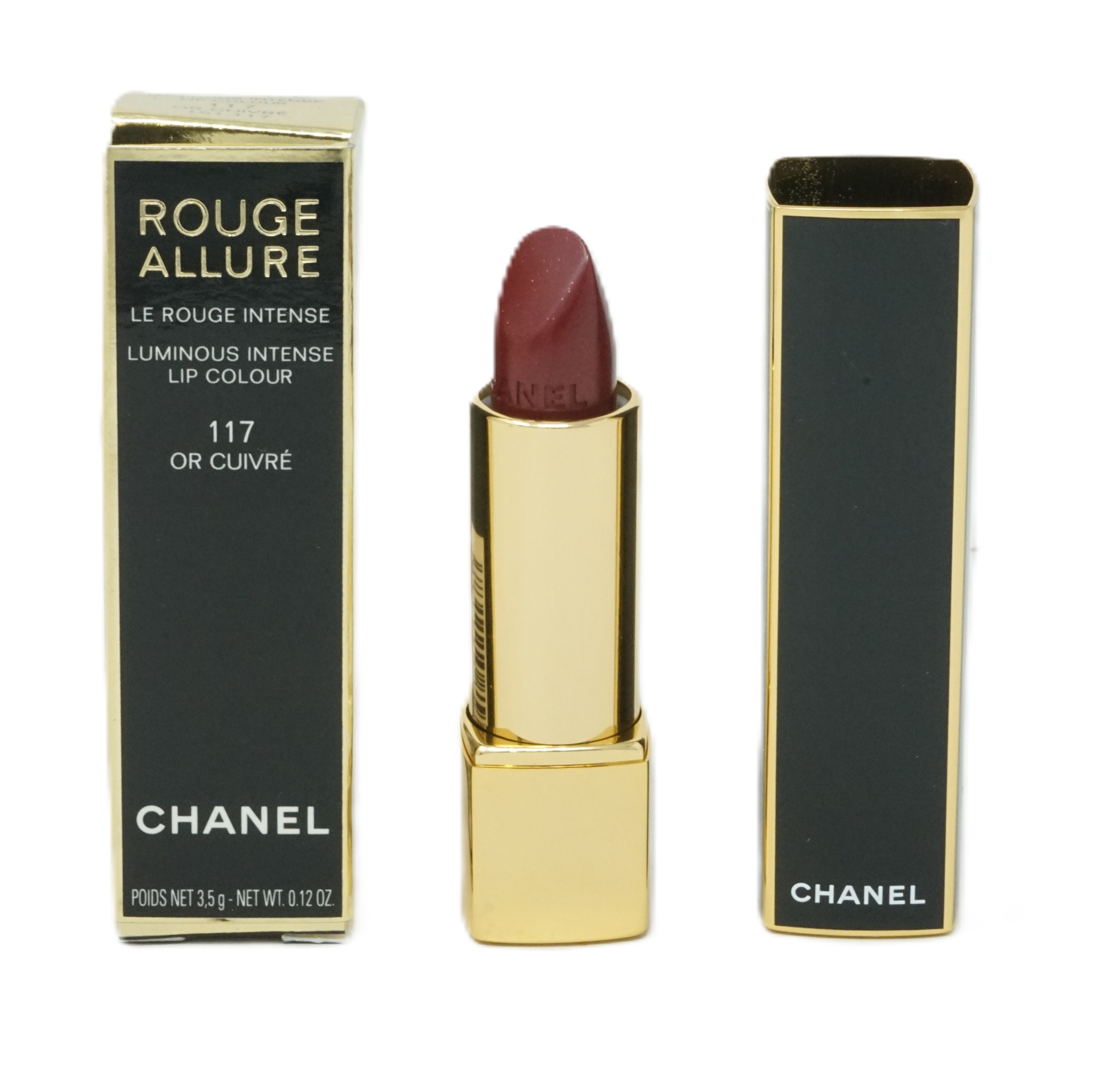 Chanel Rouge Allure Le Rouge Intense Lippenstift 3,5g Or Cuivré 117